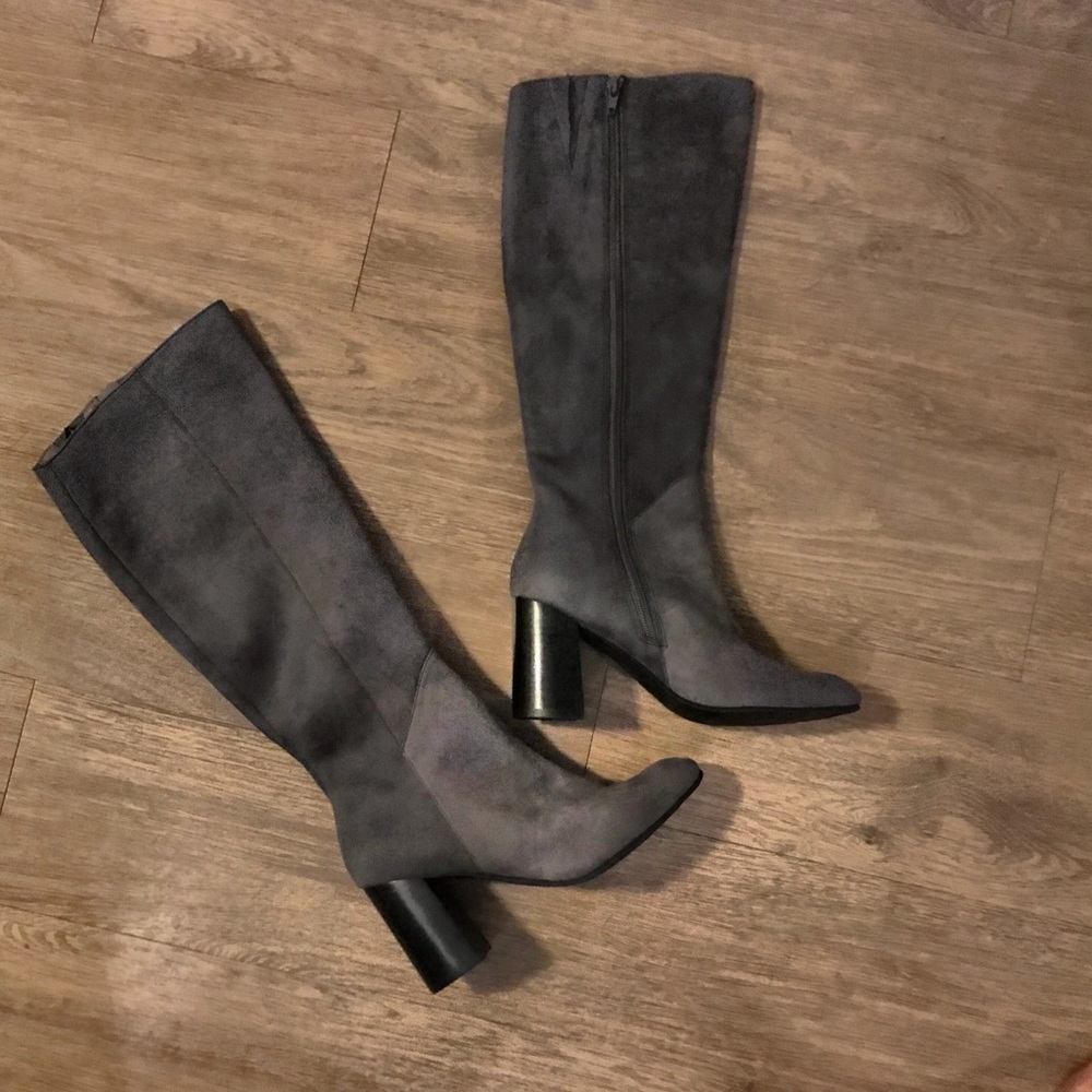New Treasure & Bond Grey Tall Boot